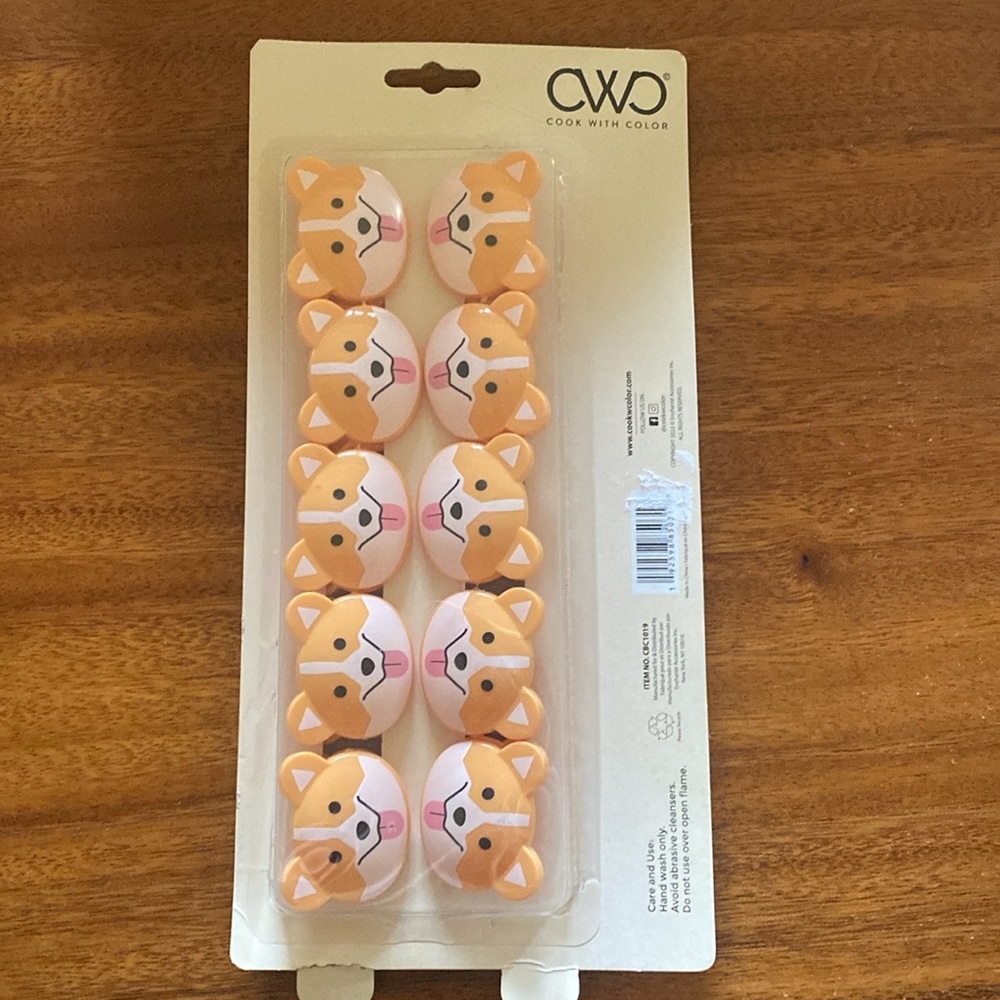 CWC 10 Piece Bag Clip Buddies: Dog - Picture 2 of 5
